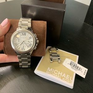 Michael Kors silver watch